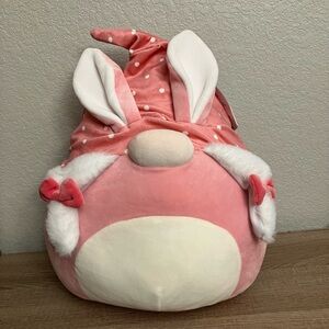🐰💕OG Tag Easter 2022 12” Yancy the Gnome with Bunny Ears Squishmallow 💕🐰